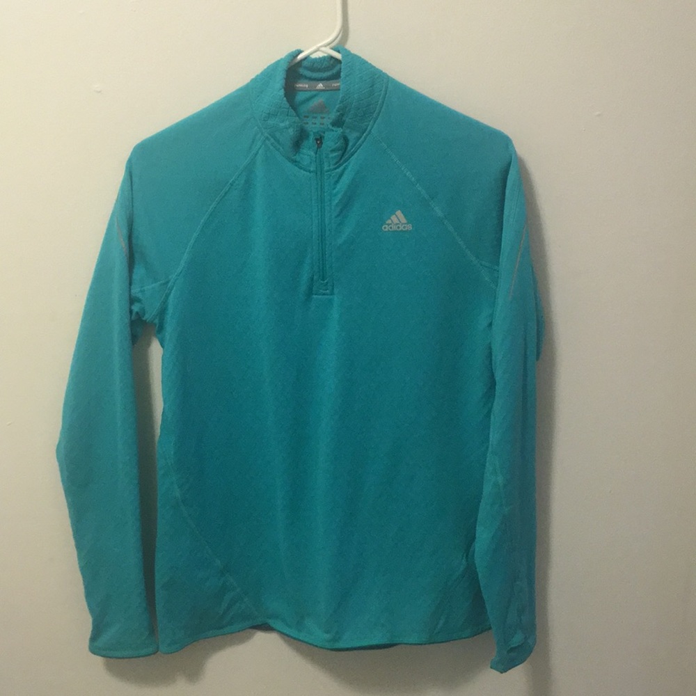Adidas Womens fleece lined running shirt - Picture 1 of 6